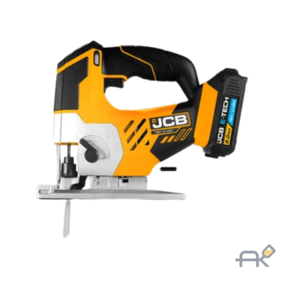 Лобзик аккумуляторный (18JS-B-E) 18V. 0-2500 ход/мин) в комплекте с зарядным устройством (JCB-18VFC-E) 2.4A и батареей аккум (JCB-20LI-E) 2.0AH JCB-18JS-2XB-E (57231)